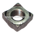 carbon steel Zinc Plated DIN928 Weld Nut, Square Weld Nut